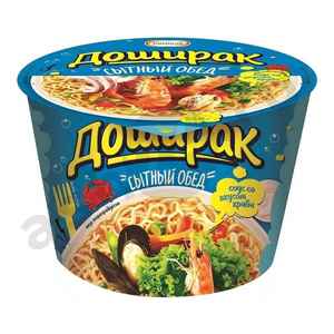 Бакалея Лапша ДОШИРАК краб 110г ведро