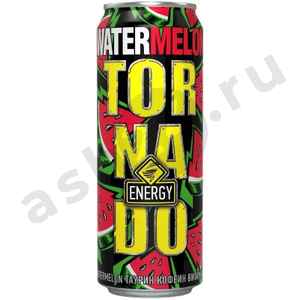 Напитки Энергетик ТОРНАДО watermelon 0,45л ж/б