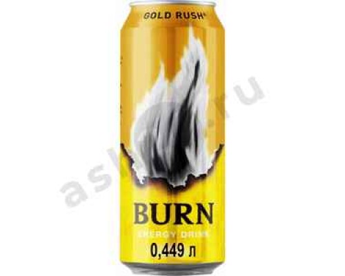 Напитки Энергетик БЕРН голд раш 0,449л ж/б (4125)