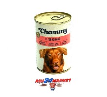 Корм для собак CHAMMY с говядиной 415г ж/б