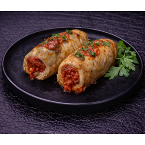 Вторые блюда Куриный рулет с аджикой (100г)