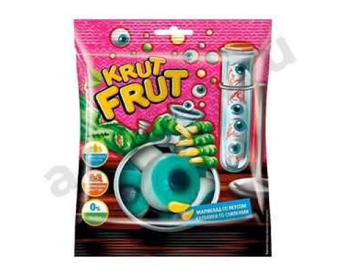 Сладости Мармелад КРУТ ФРУТ глаз 70г
