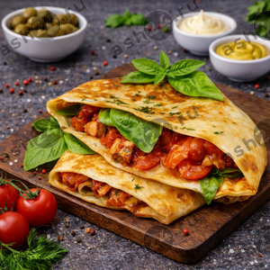 Выпечка Ролл Пицца