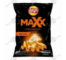 Чипсы ЛЕЙС MAXX пицца 4 сыра 100г