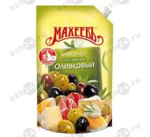 Майонез МАХЕЕВ оливковый 800г м/у