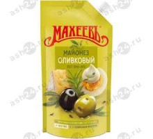 Майонез МАХЕЕВЪ оливковый 190г м/у