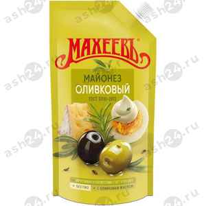 Бакалея Майонез МАХЕЕВЪ оливковый 190г м/у