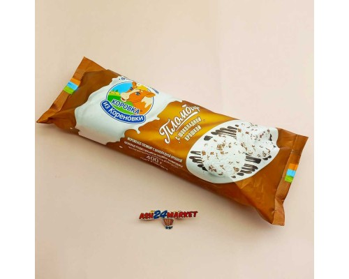 Мороженое КОРОВКА ИЗ КОРЕНОВКИ с шоколадной крошкой 400г