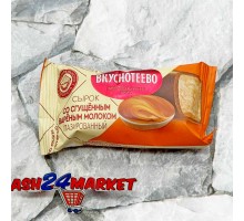 Сырок глазир ВКУСНОТЕЕВО 16% со вкусом карамели 40г