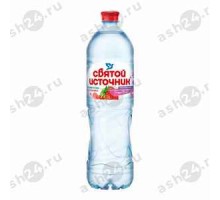 Минеральная вода СВЯТОЙ ИСТОЧНИК клубника 1,5л пэт