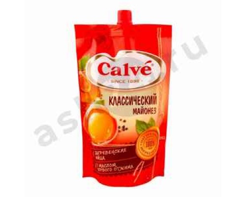 Бакалея Майонез CALVE классический 50% 200г м/у
