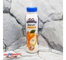 Йогурт БЕЛЫЙ ГОРОД груша-карамель 290г бутылка