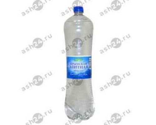 Напитки Минеральная вода КРЫМСКАЯ ЭЛИТНАЯ газ 1,5л пэт