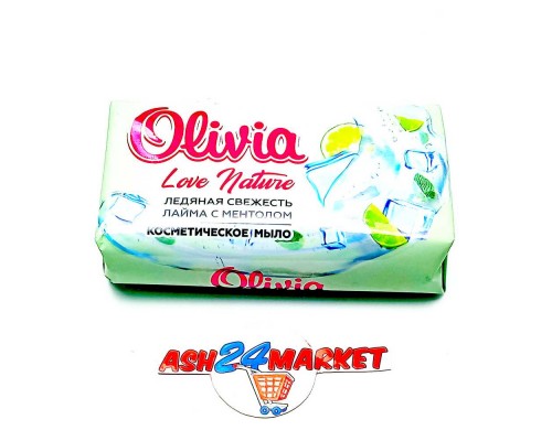 Крем-мыло OLIVIA лайм с ментолом 140г