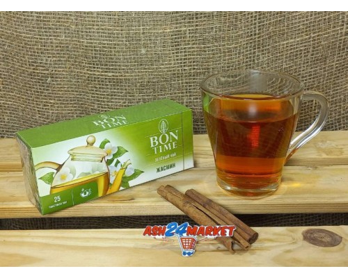 Чай BON TIME зеленый жасмин 25пак