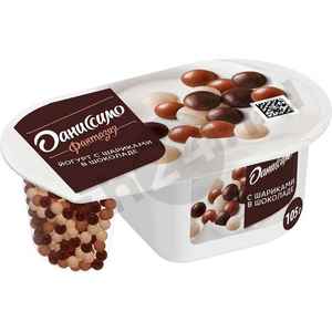 Молочные продукты Йогурт ДАНИССИМО с шариками шоколад 6,9% 105г стакан (9351)