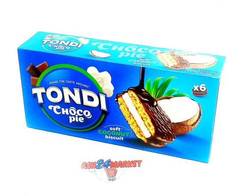 Печенье TONDI кокос 180г