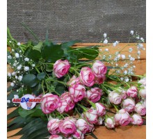 Роза спрей (розовая 60см)