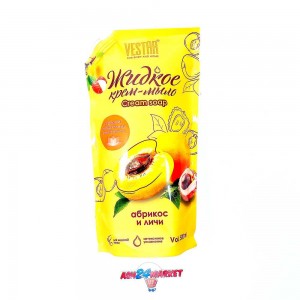 Мыло жидкое VESTAR абрикос личи 500мл м/у