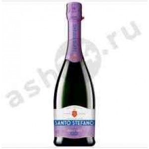 Вино безалкогольное SANTO STEFANO rosso zero 0,75л с/б