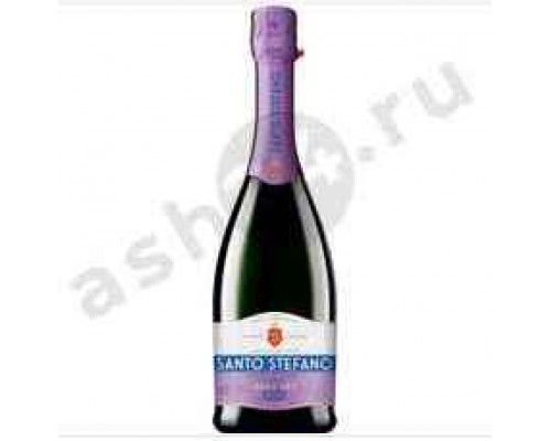 Вино безалкогольное SANTO STEFANO rosso zero 0,75л с/б