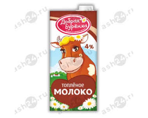 Молочные продукты Молоко АЗБУКА КРЫМА 4% топленка 950г т/п (2559)