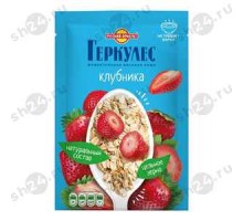 Каша овсяная ГЕРКУЛЕС клубника 35г