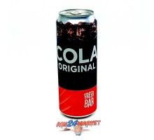 Напиток FRESH BAR cola original 0,45л ж/б