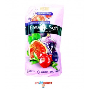 Мыло жидкое VESTAR инжир и клюква 1л м/у