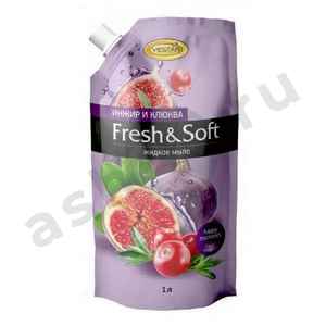Мыло жидкое VESTAR инжир и клюква 1л м/у