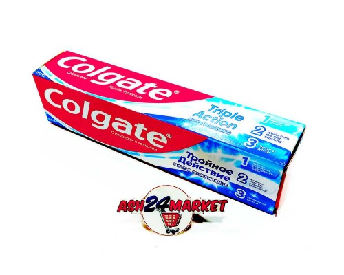 Зубная паста COLGATE тройное действие экстра отбеливание 154г
