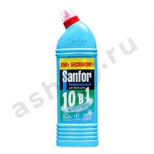 Гель чистящий SANTOF universal 10в1 морской 750мл