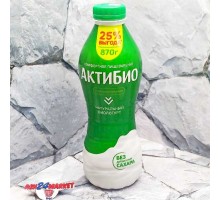 Йогурт АКТИБИО натуральный 1,5% 870г бутылки