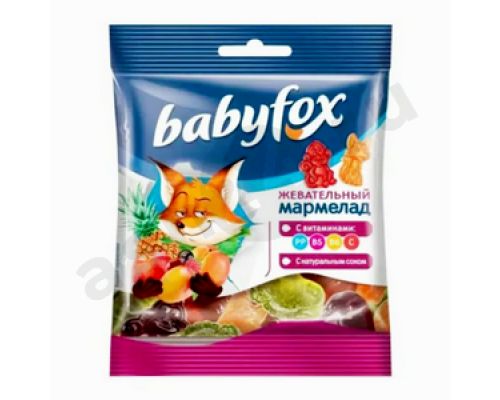 Сладости Мармелад BABY FOX 30г (1907)