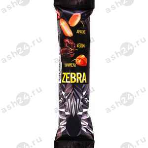 Батончик ZEBRA с молочной шоколадной глазурью 40г