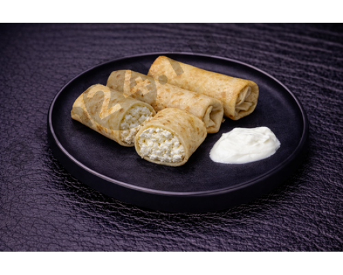 Вторые блюда Блины с творогом (220г)