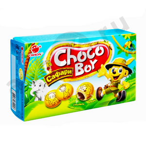 Сладости Печенье CHOCO BOY сафари 42г коробка