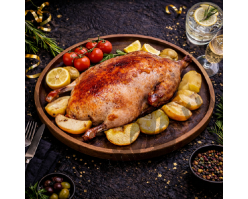 Запеченная утка с грушей (от 2,5кг)