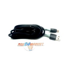 Кабель USB G6 Micro USB силиконовый 2м черный