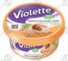 Сыр творожный VIOLETTE благородные грибы 140г