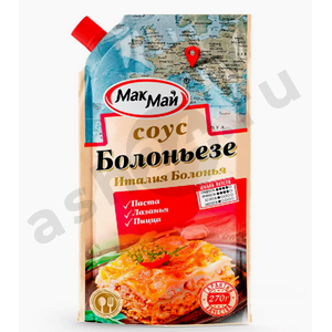 Бакалея Соус МАК МАЙ болоньезе 270г м/у