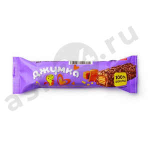 Батончик ДЖУМКА мягкая карамель и воздушная кукуруза 37г
