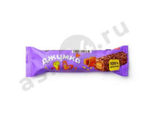 Батончик ДЖУМКА мягкая карамель и воздушная кукуруза 37г