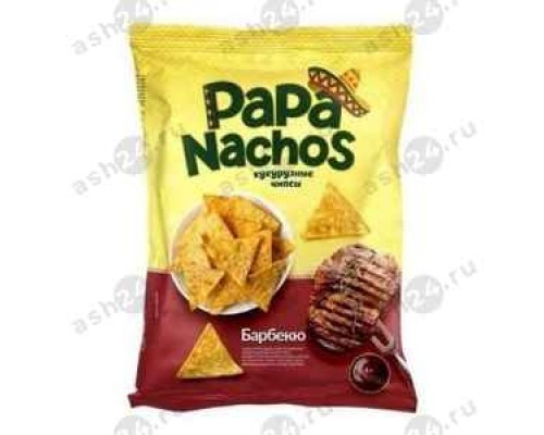 Чипсы кукурузные NACHOS барбекю 75г