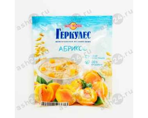 Бакалея Каша овсяная ГЕРКУЛЕС абрикос 35г