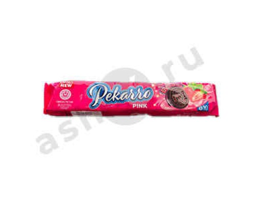 Печенье сахарное PEKARRO клубника и взрывная карамель 95г