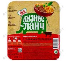 Лапша БИЗНЕС ЛАНЧ яичная с говяжьим бульоном 90г