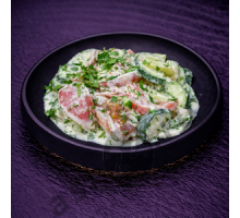 Салат из овощей в сметанном соусе (200г)