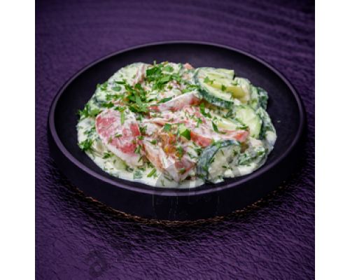 Салат из овощей в сметанном соусе (200г)