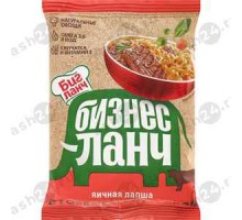 Лапша БИЗНЕС ЛАНЧ яичная с говяжьим бульоном 45г